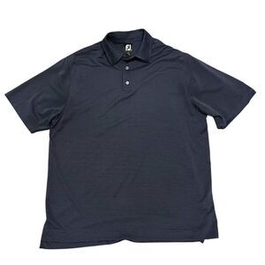 Footjoy micro print polka dot golf performance polo men's XL